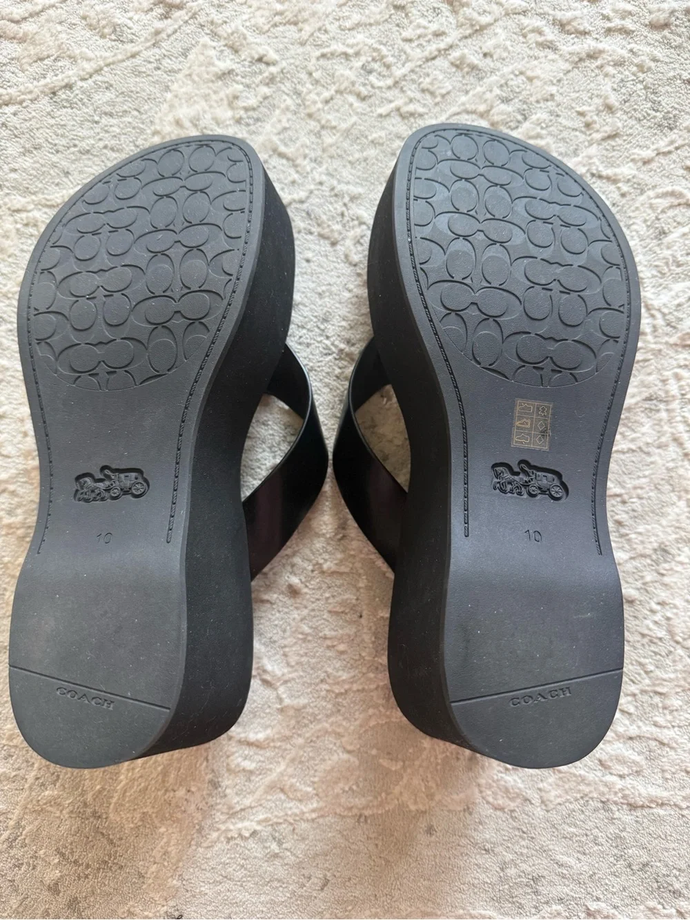 Coach Platform Sandals!